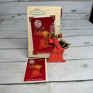 Hallmark Keepsake Ornament 2003 Glory‎ Shining Down Angel Christmas Vtg